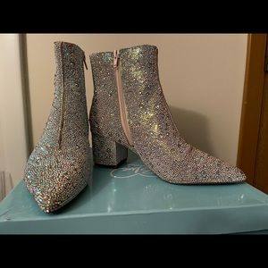 Rhinestone Boots